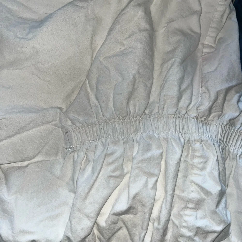 Dorm Ready!  White Fringe pillow case, top and fitted sheet, Opal House
